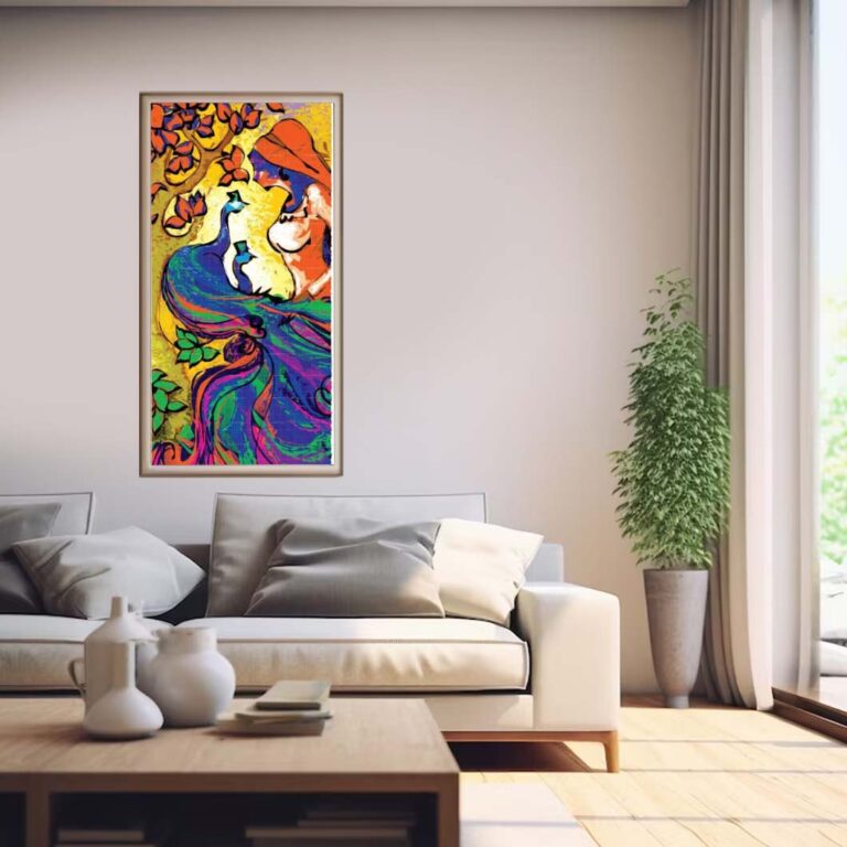 Din Tiyan Varge (Punjabi Mutiyar)- Village Culture Painting - gallery photo 2