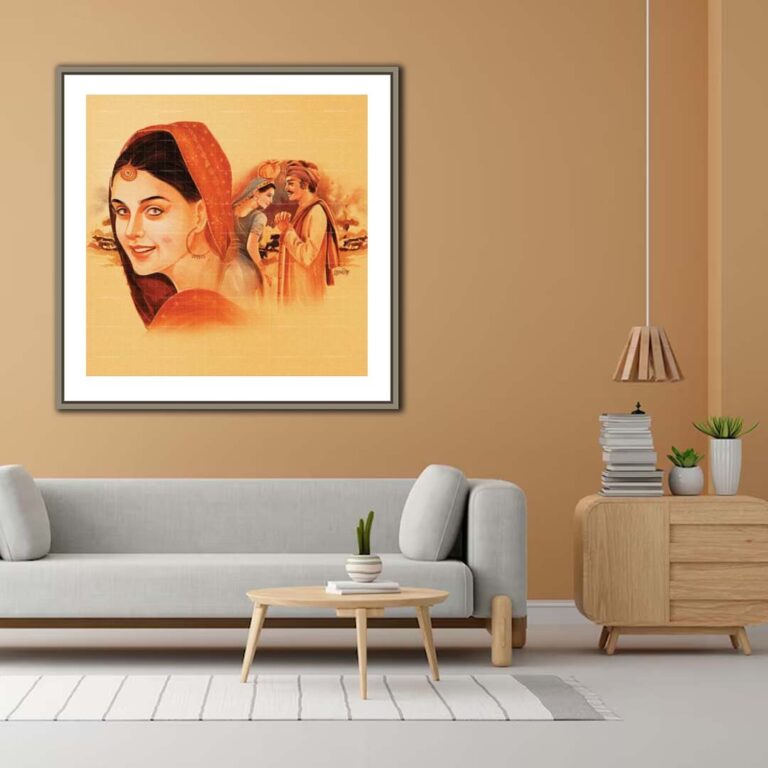 Heer Ranjha- Punjabi Folk Painting - gallery photo 4