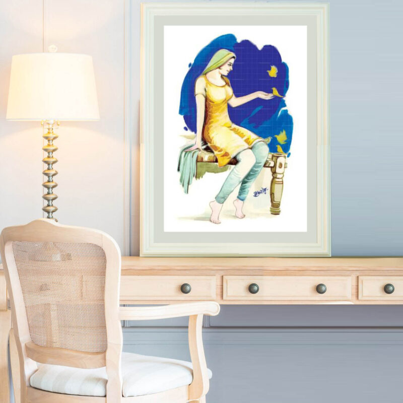 Jind Mahi-The Punjabi painting - image 2