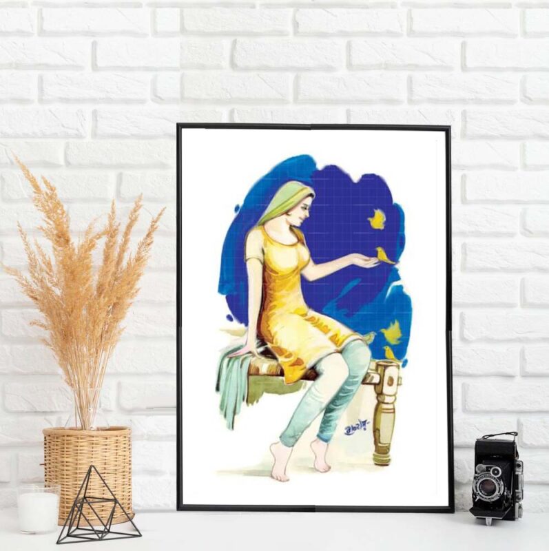 Jind Mahi-The Punjabi painting - image 5