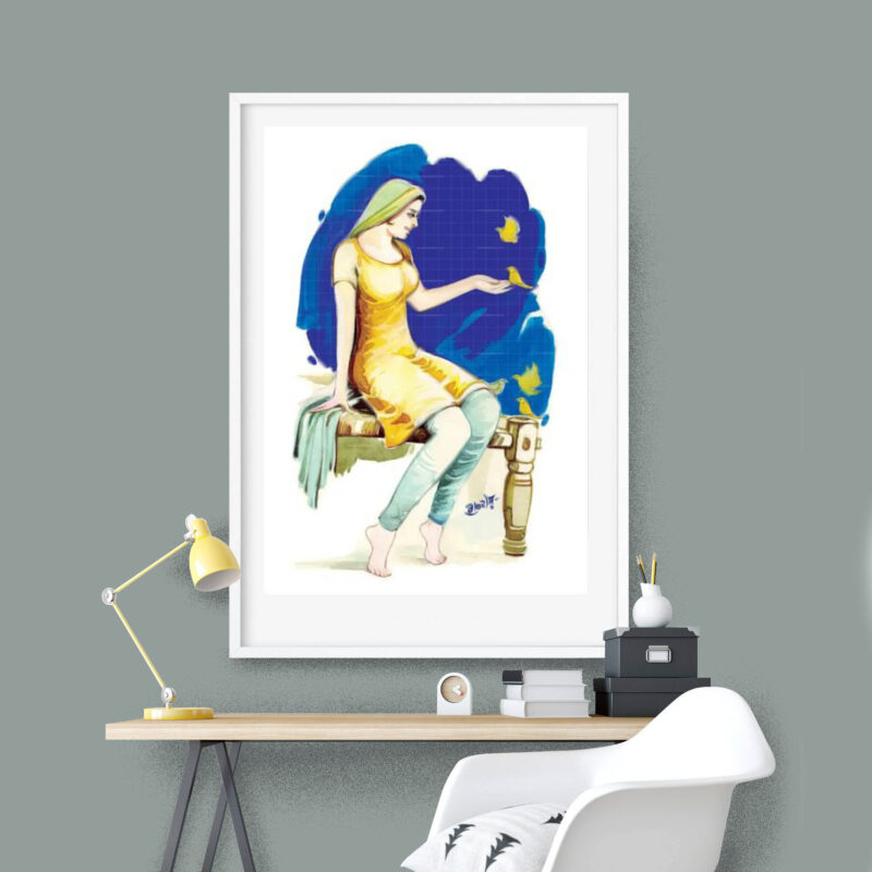 Jind Mahi-The Punjabi painting - image 7