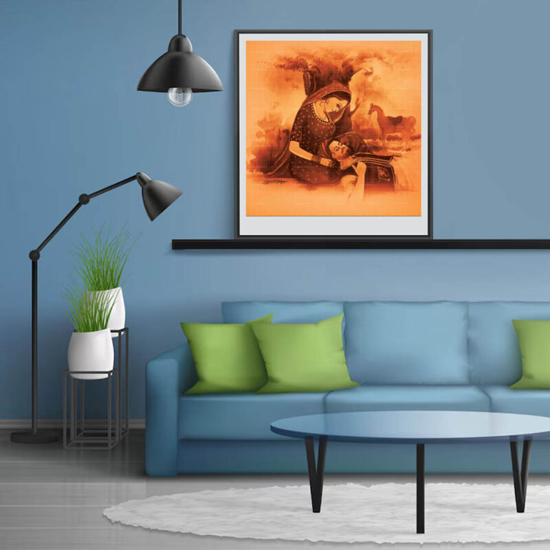 Mirza Sahiba- Punjabi Painting - image 4