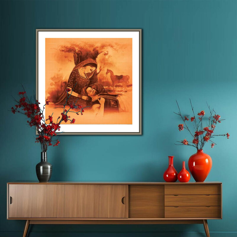 Mirza Sahiba- Punjabi Painting - image 5