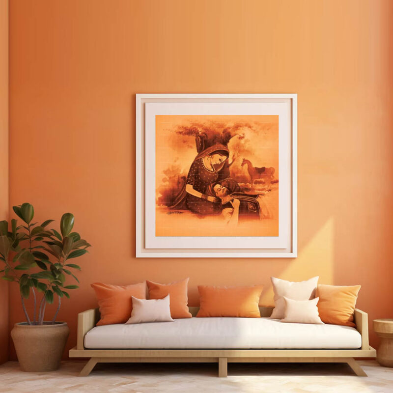 Mirza Sahiba- Punjabi Painting - image 6