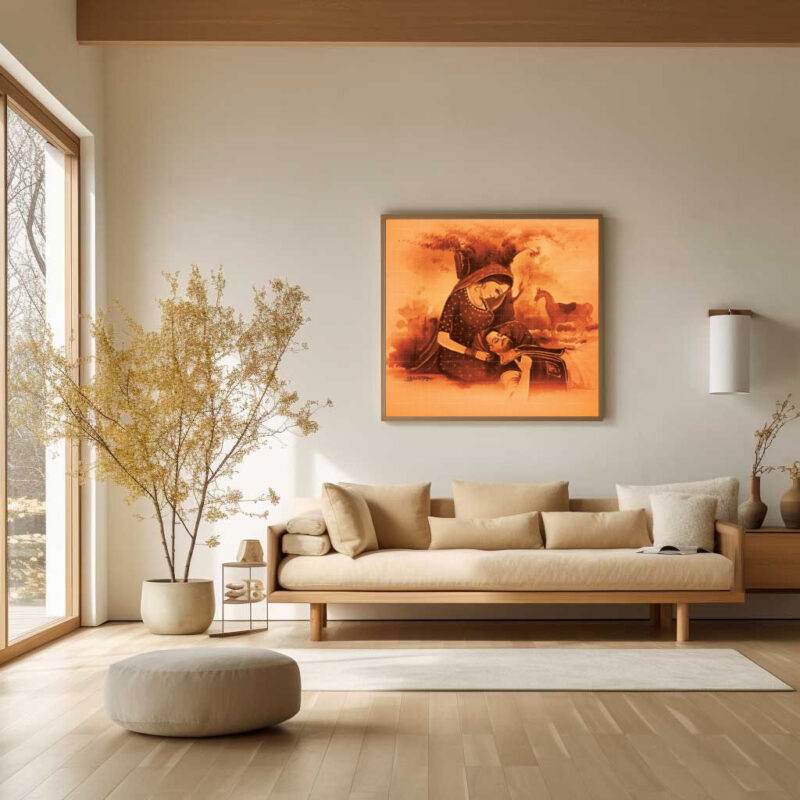 Mirza Sahiba- Punjabi Painting - image 7