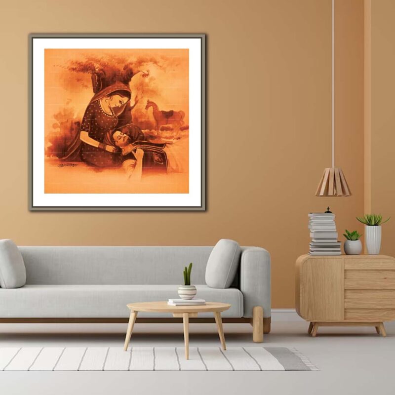 Mirza Sahiba- Punjabi Painting - image 3