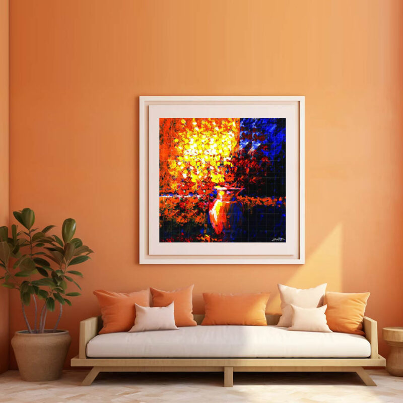 The Brighter Side- Floral Artwork - image 2