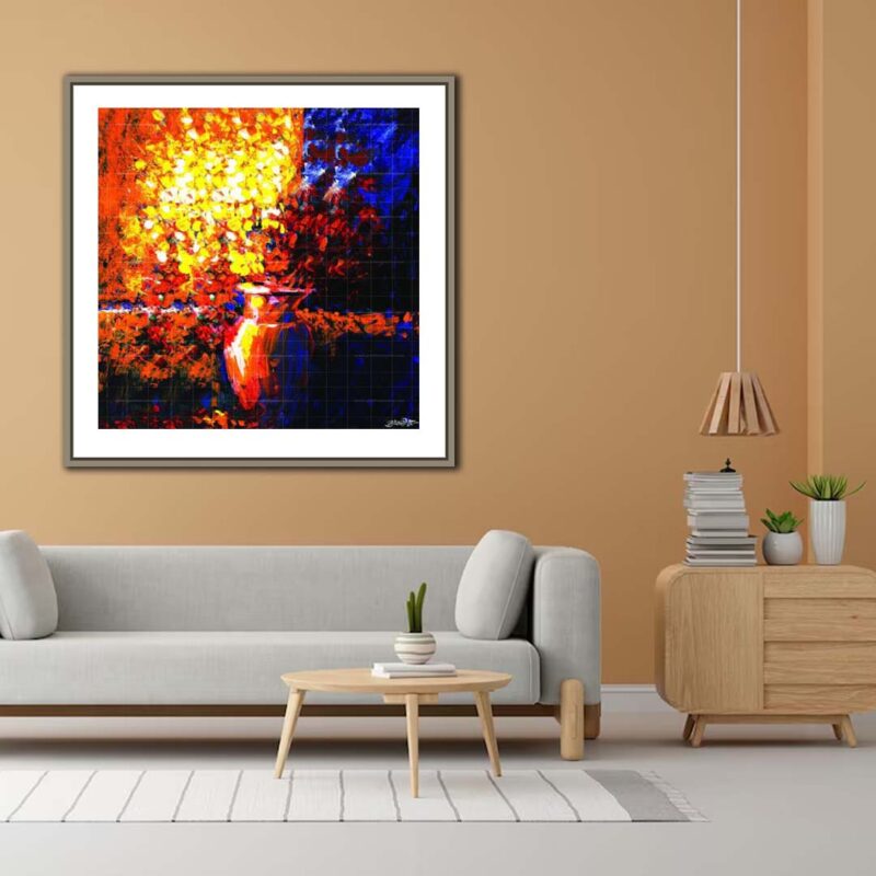 The Brighter Side- Floral Artwork - image 5