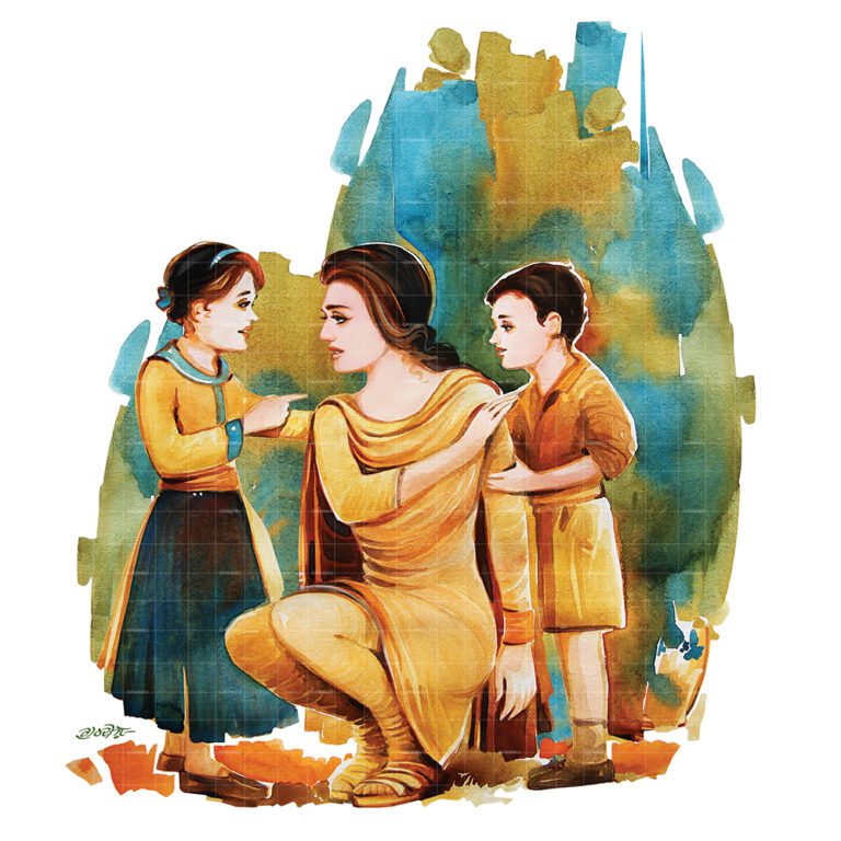 The family-Punjabi Village Painting elaborating a culture of Punjabi family where the pleasure of whole world reside in family. This artwork is worldwide available at affordable price