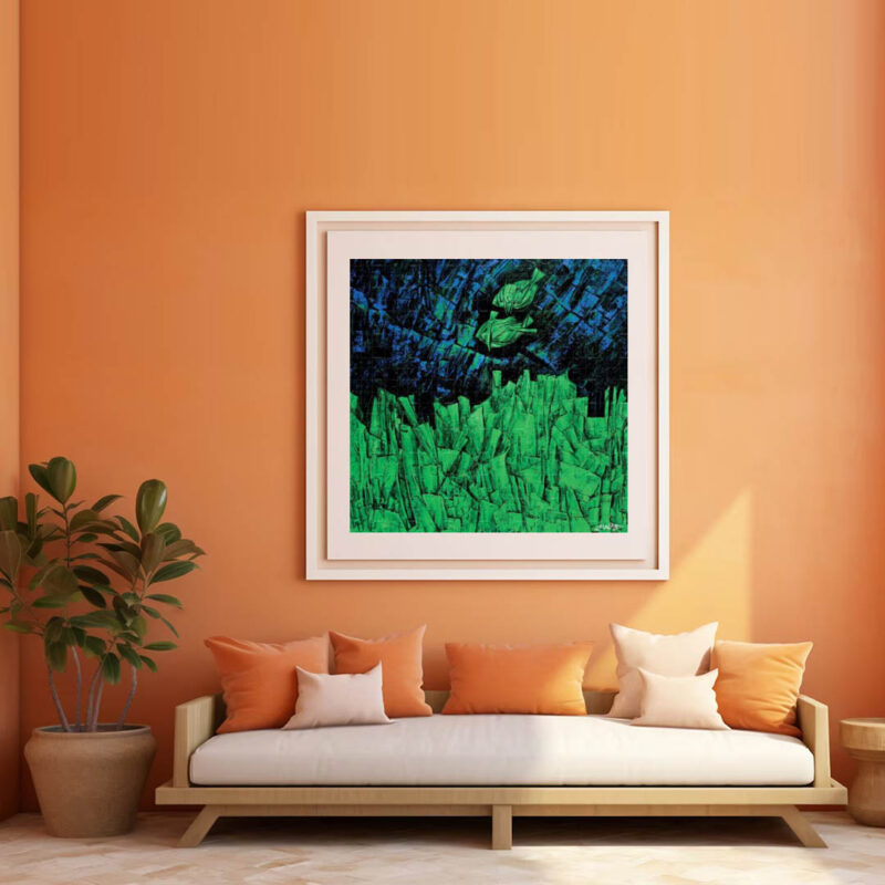 The Fortune Fishes- Sea Painting - image 5