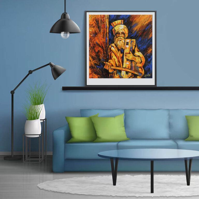 Ucha Dar Babe Nanak Da- Punjabi Folk Painting - gallery photo 1