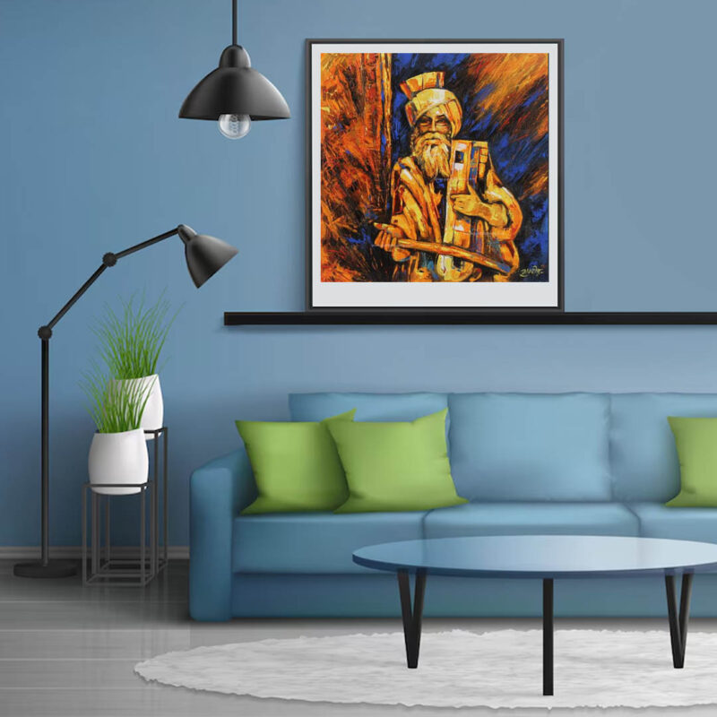 Ucha Dar Babe Nanak Da- Punjabi Folk Painting - image 2