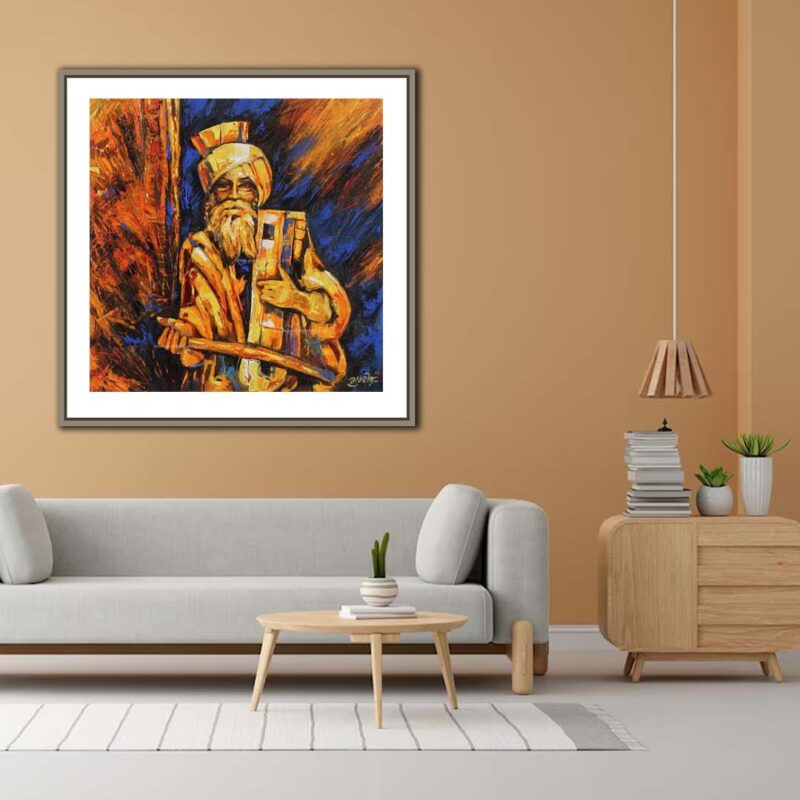 Ucha Dar Babe Nanak Da- Punjabi Folk Painting - image 4