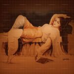 Painting titled Young Dreams – Beauty of Adolescence Punjab featuring a young Punjabi woman reclining on a couch with a book.