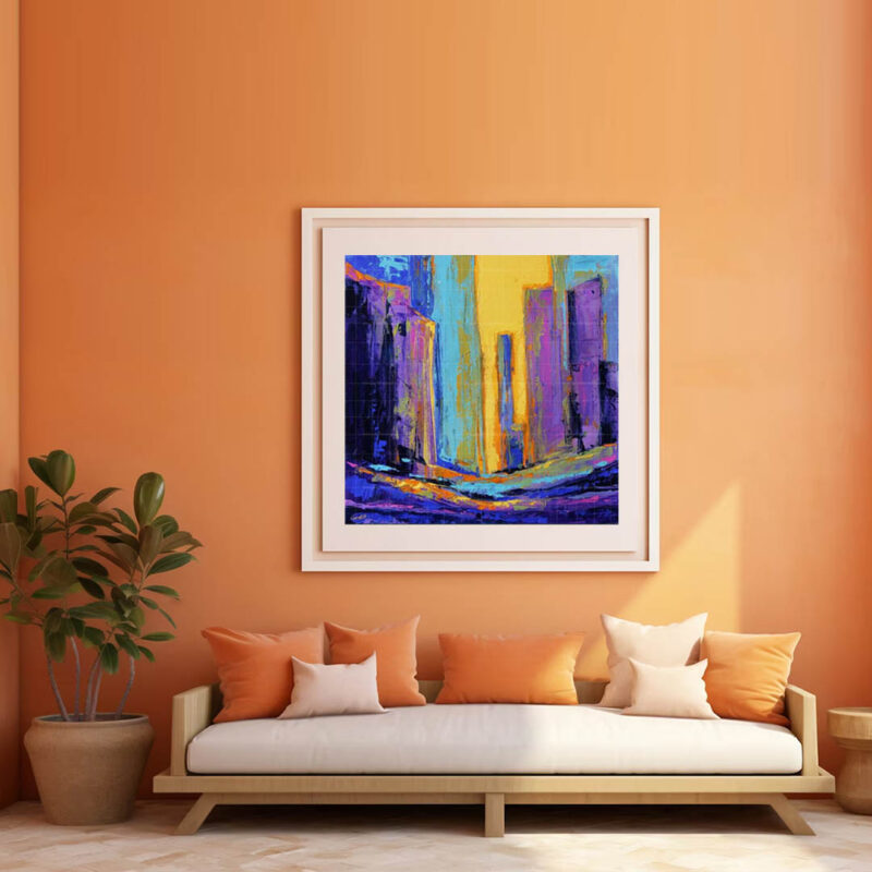 Beautiful Dawn Grand Canyon- Landscape Painting - image 4