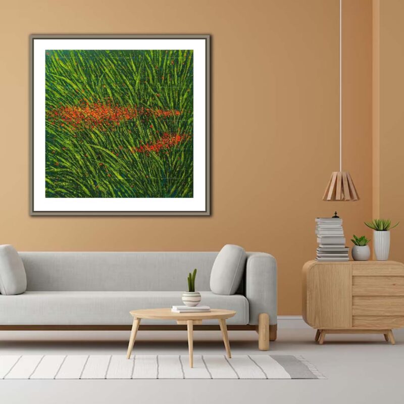 Dancing to the winds- Floral Painting - image 2