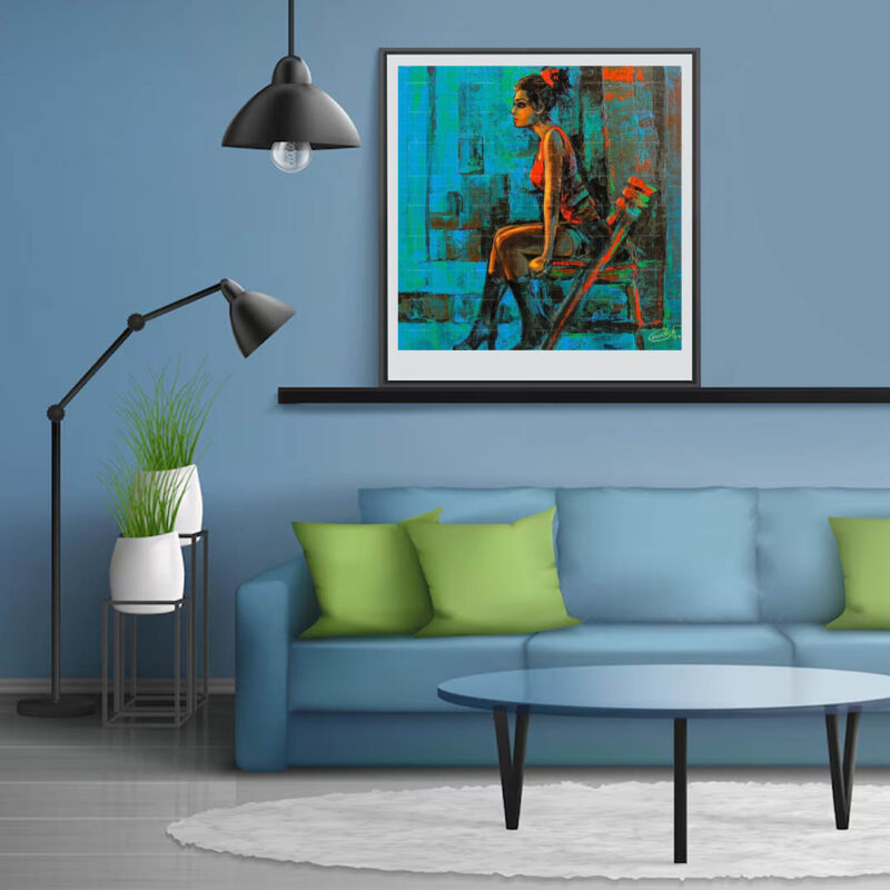 Glancing At Desires- Inspirational Art - image 3