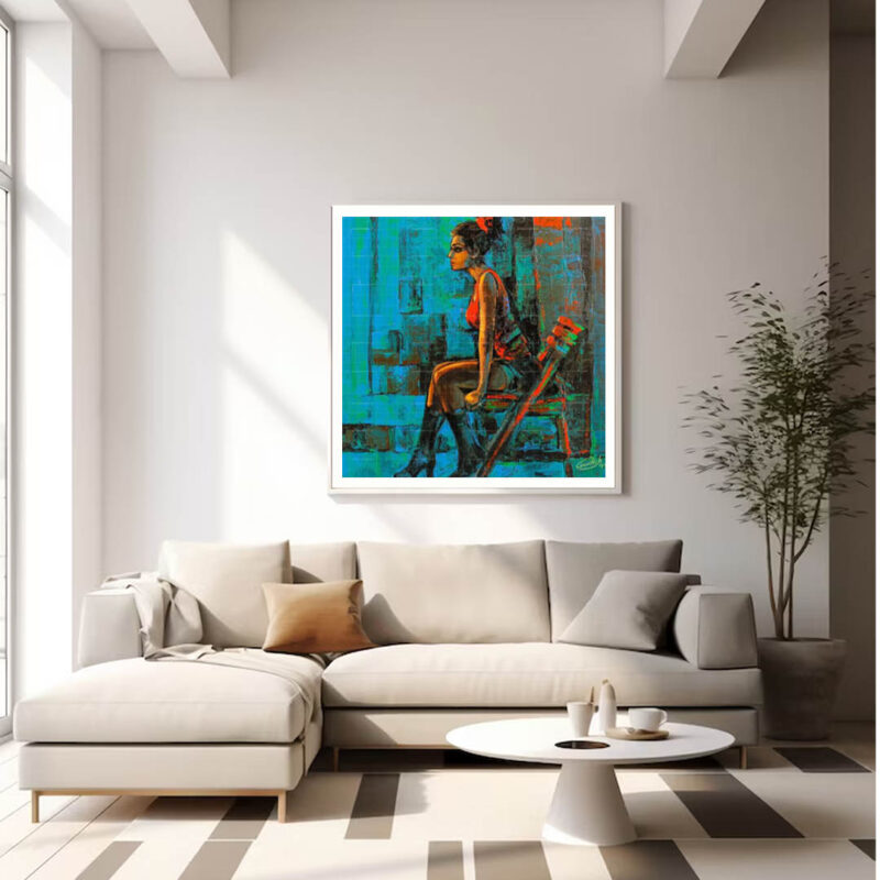 Glancing At Desires- Inspirational Art - image 2
