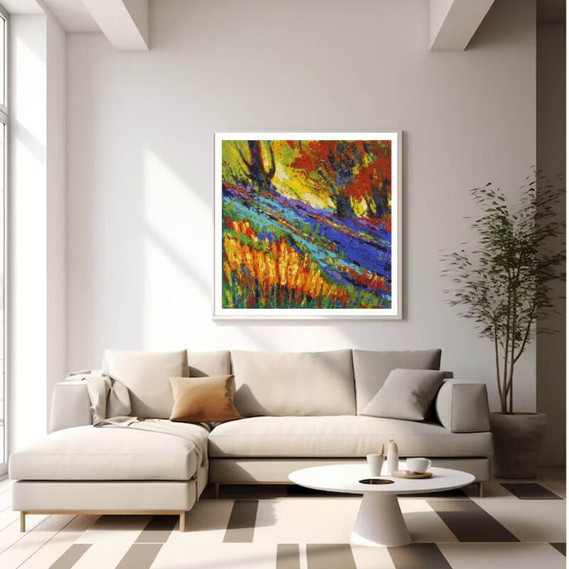 Painting Of Beautiful Grand Canyon - image 3