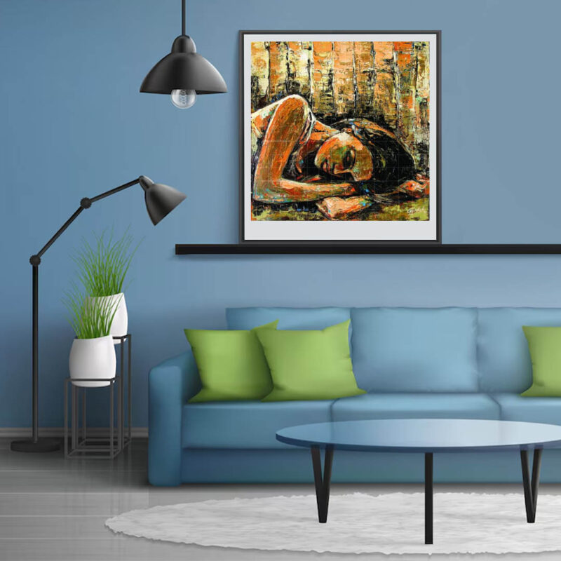 THE UNWORTHY TRAGEDY- Woman painting - image 3