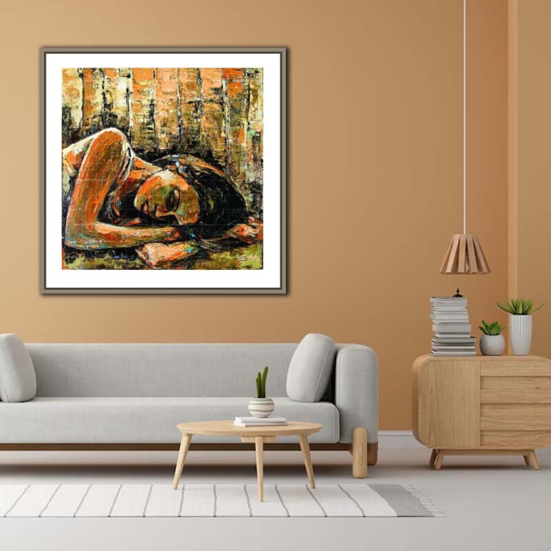 THE UNWORTHY TRAGEDY- Woman painting - image 4