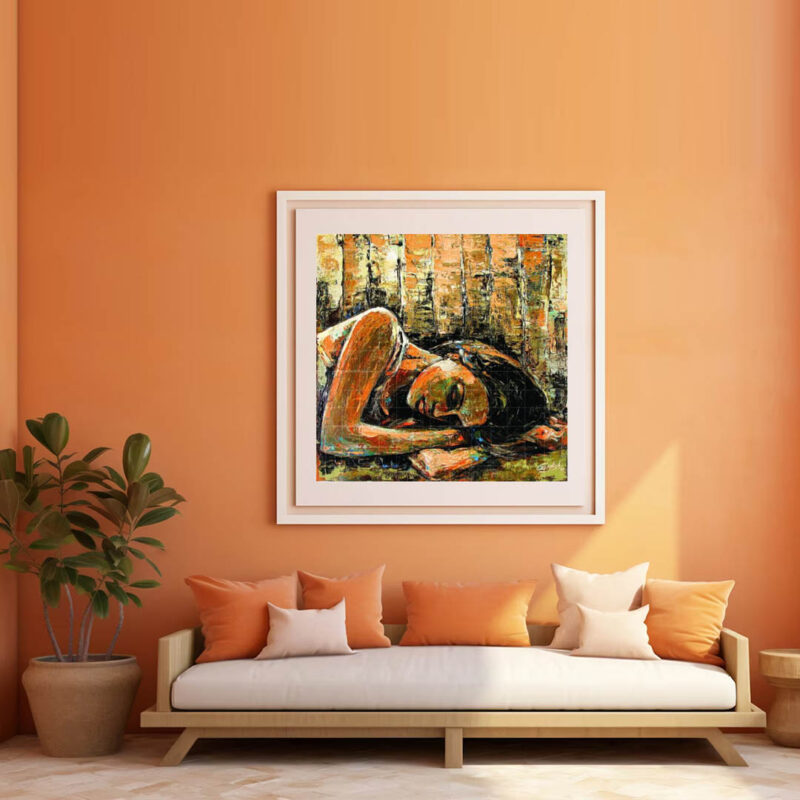 THE UNWORTHY TRAGEDY- Woman painting - image 5