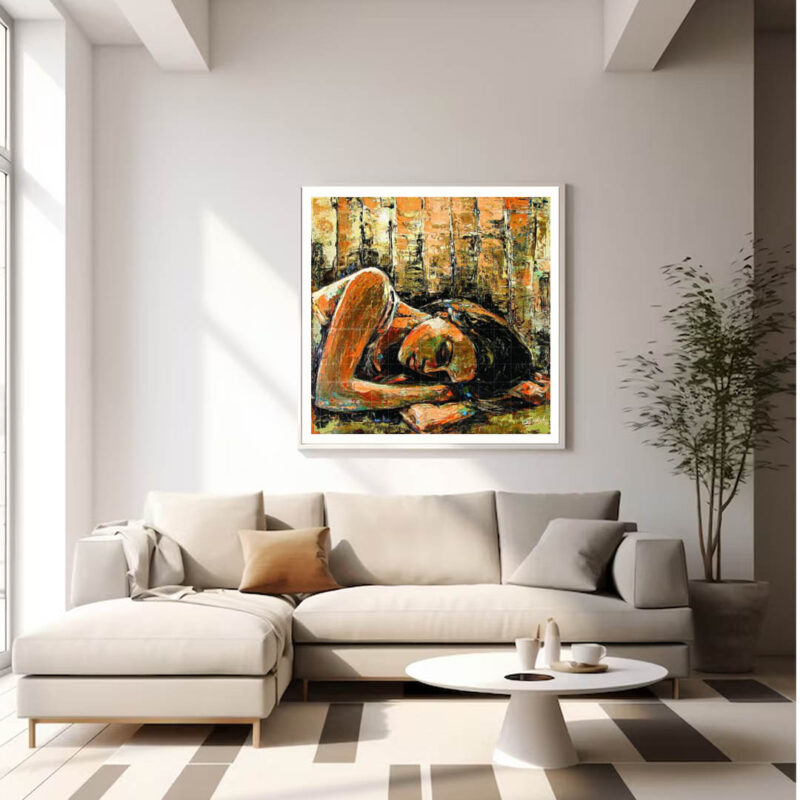 THE UNWORTHY TRAGEDY- Woman painting - image 2