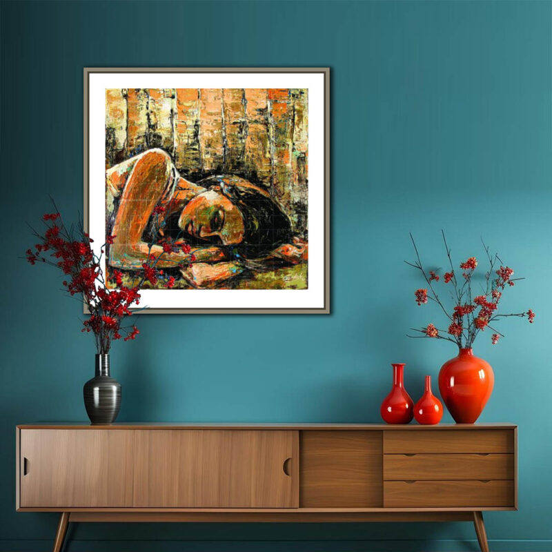 THE UNWORTHY TRAGEDY- Woman painting - image 6
