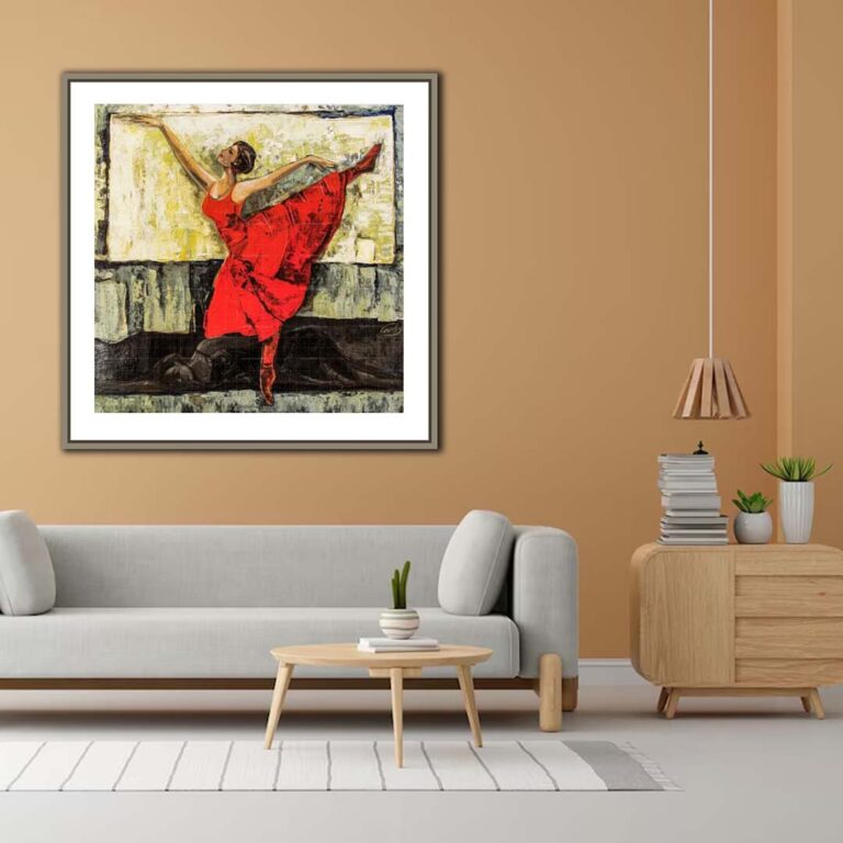 The Art of Elegance- Dance Painting - gallery photo 2