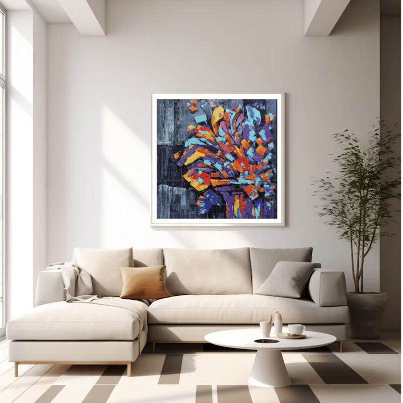 The Beautiful Floral Painting- Nature Artwork - image 3