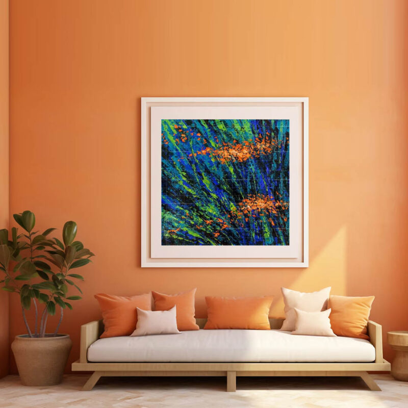 The Beautiful Garden- Nature Painting - image 5