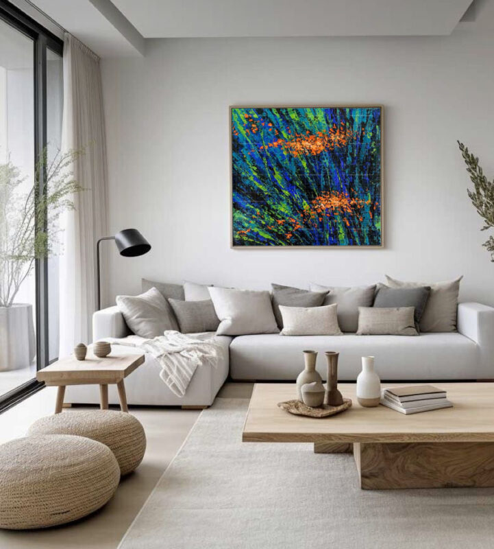 The Beautiful Garden- Nature Painting - image 10