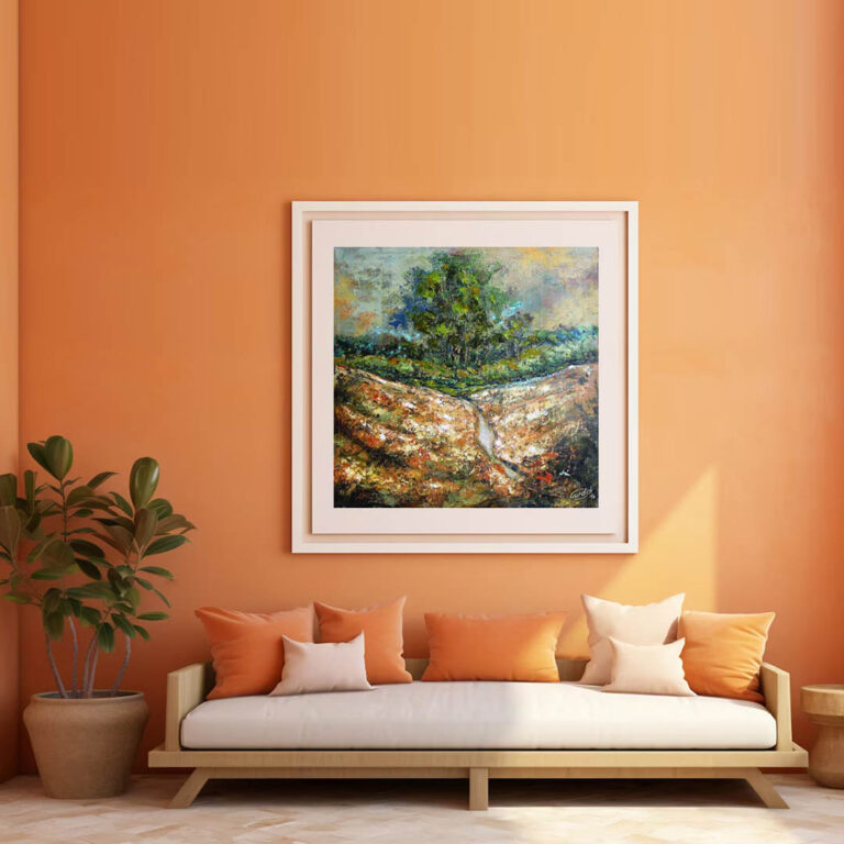 The Beautiful Landscape (Mera Pind)- Nature Painting - gallery photo 1