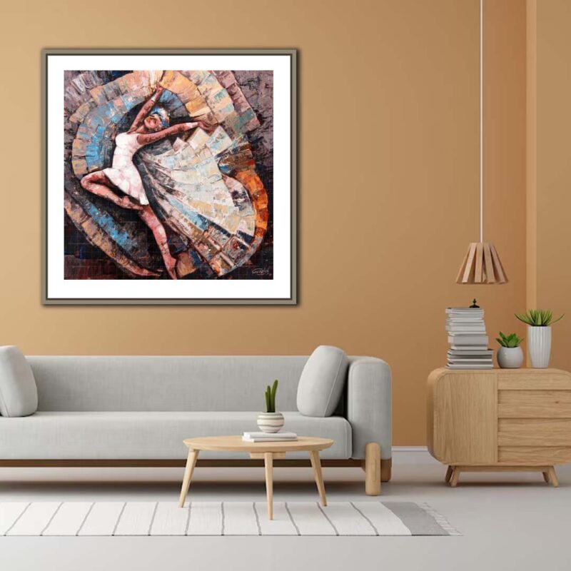 The Celestial Girl-Figurative Artwork - image 2