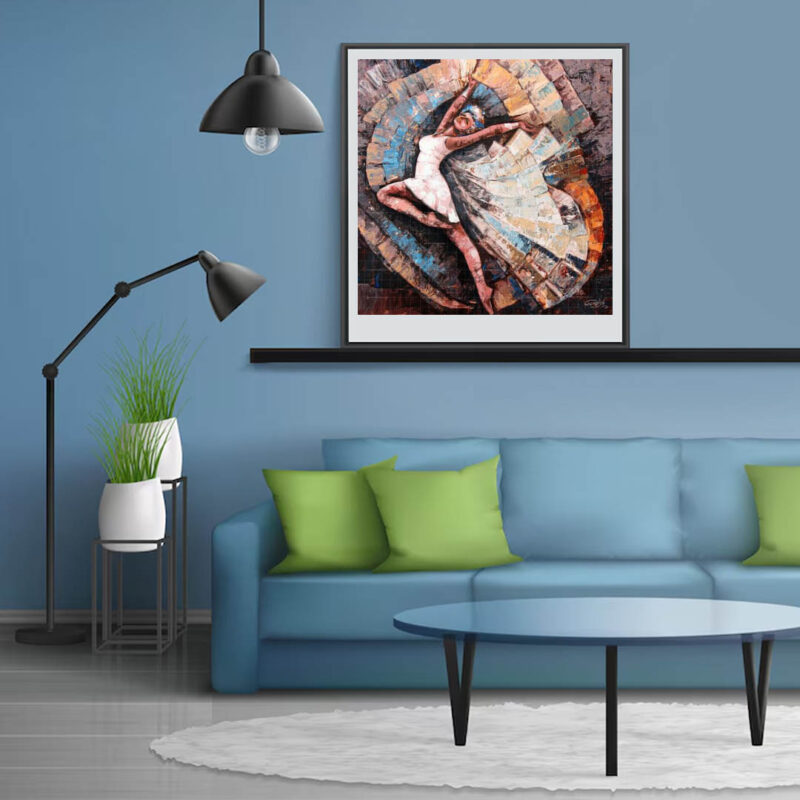The Celestial Girl-Figurative Artwork - image 3