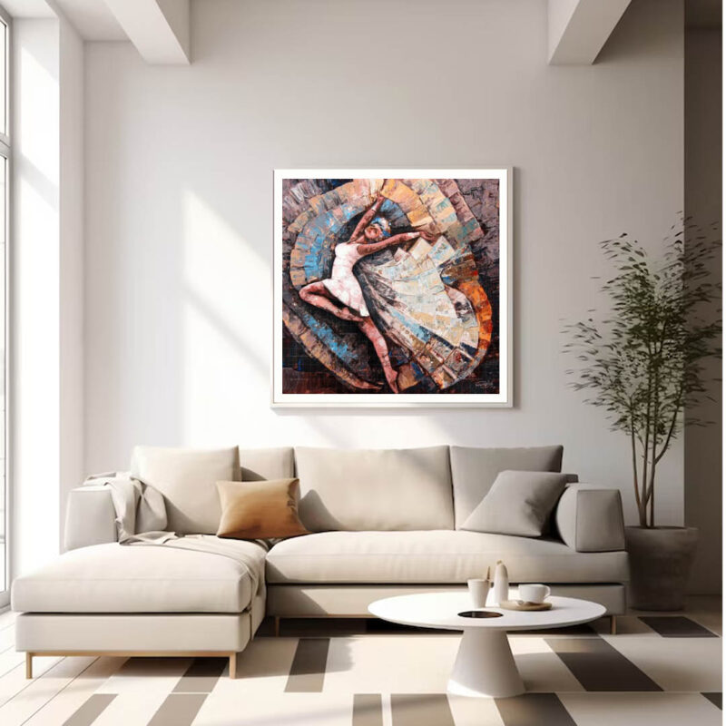 The Celestial Girl-Figurative Artwork - image 4