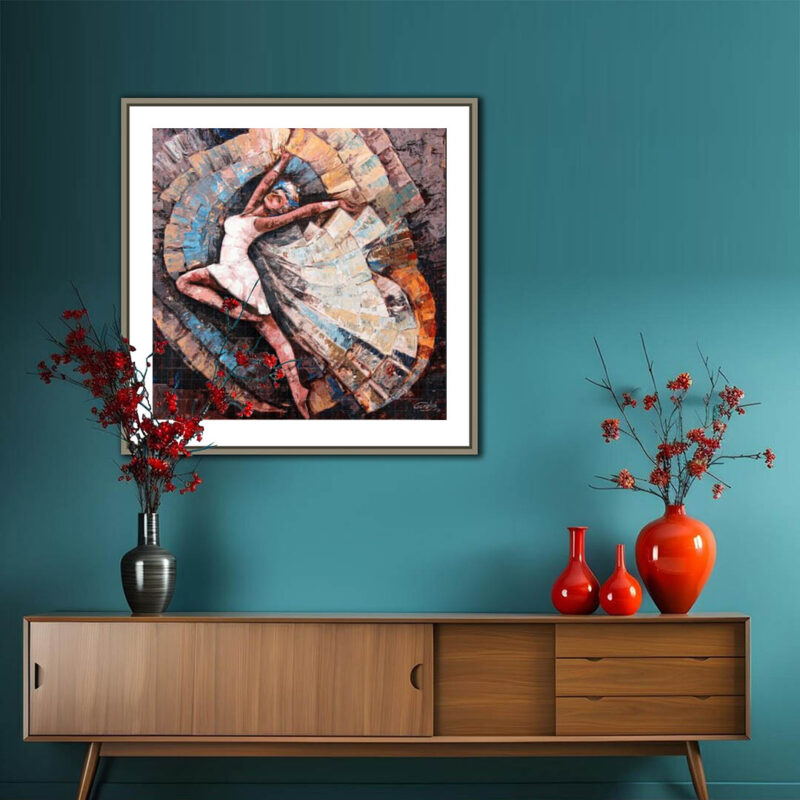 The Celestial Girl-Figurative Artwork - image 6