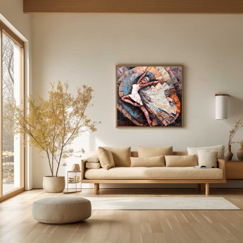 The Celestial Girl-Figurative Artwork - image 7