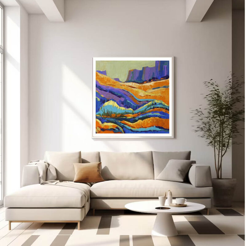 The Colors of Grand Canyon- Landscape Painting - image 3