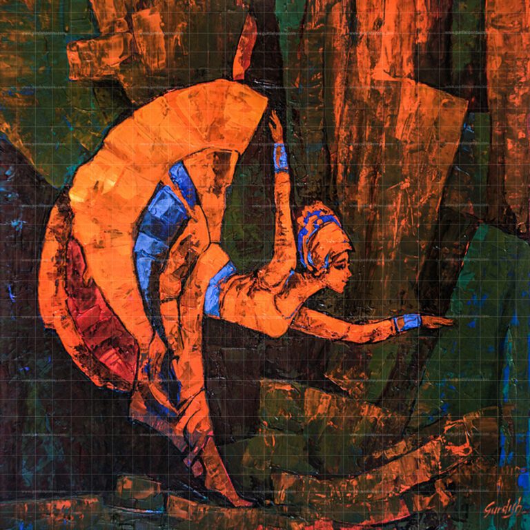 The Dance of Wisdom- Inspirational Artwork which represents the strength of a woman