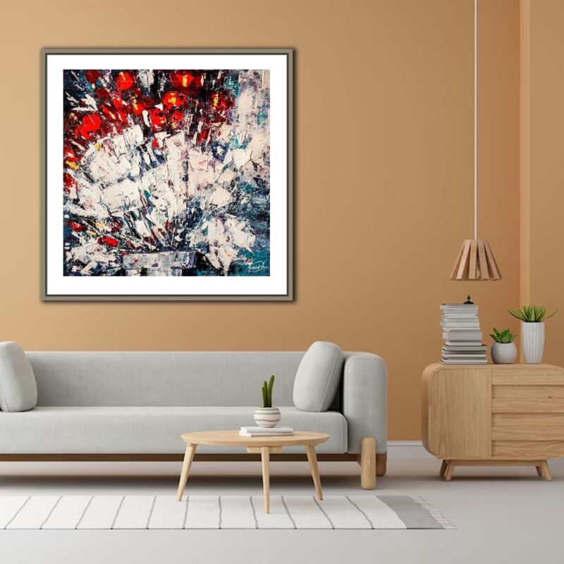 The eternal flower flask-Art for decoration - image 2