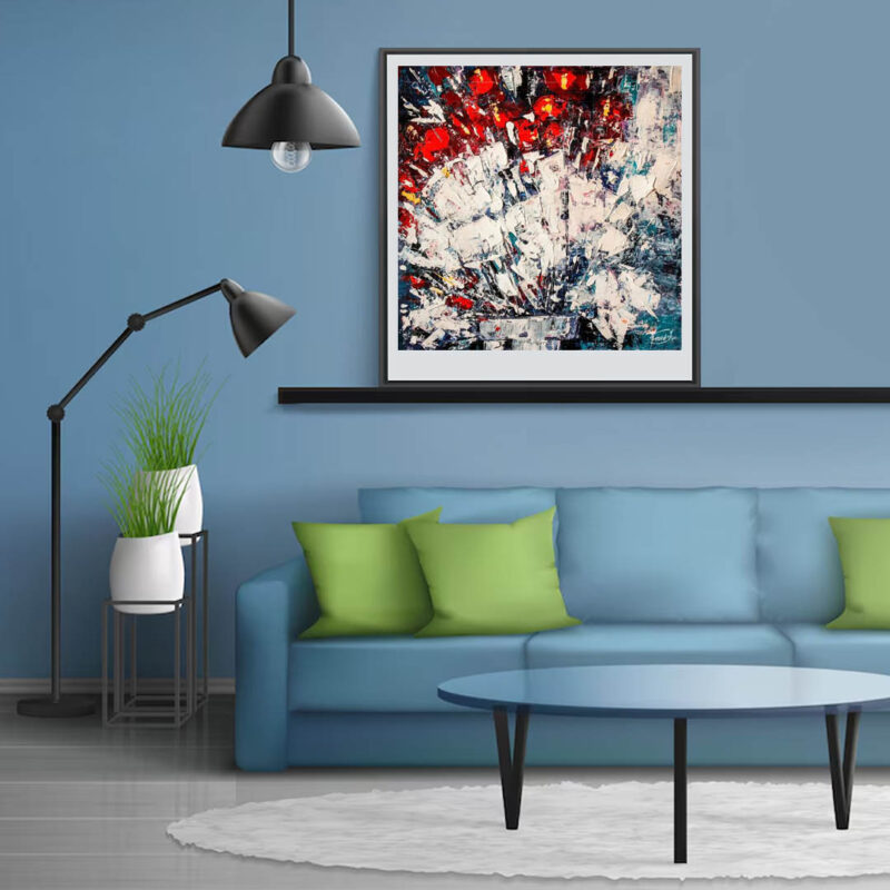 The eternal flower flask-Art for decoration - image 4