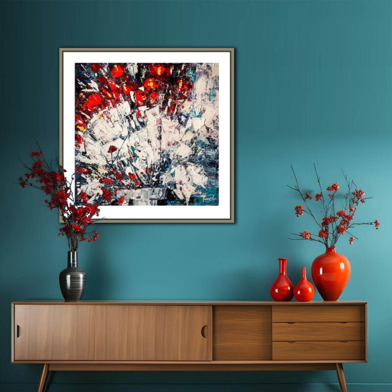 The eternal flower flask-Art for decoration - image 6