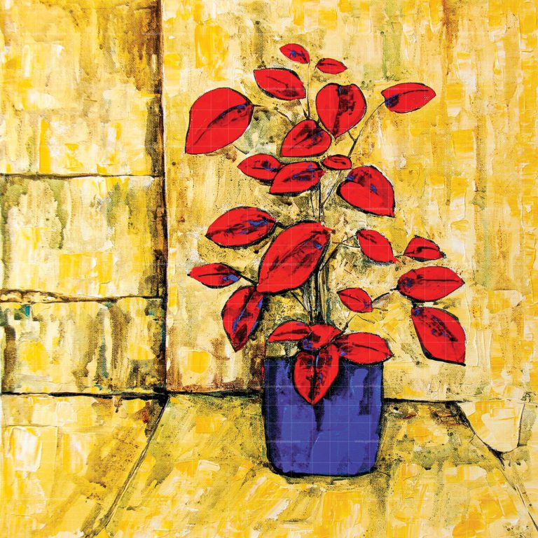 Original Handmade Painting made from Acrylic colors Vincent Van Gogh world famous Floral Artwork