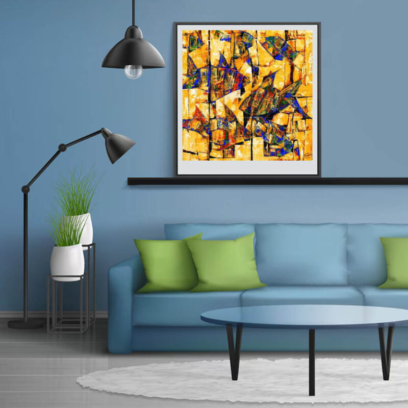 The Golden Desire- Fish Painting - image 3
