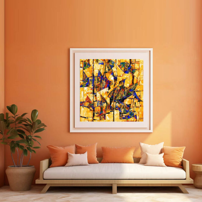 The Golden Desire- Fish Painting - image 5