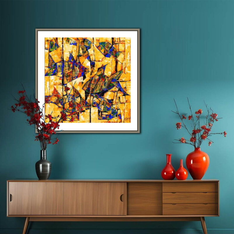 The Golden Desire- Fish Painting - image 6