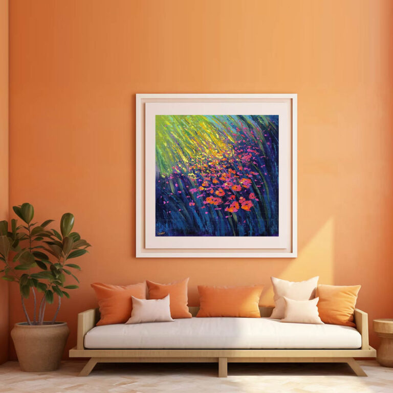 The Painting of Dancing Flowers- Floral Art - gallery photo 4