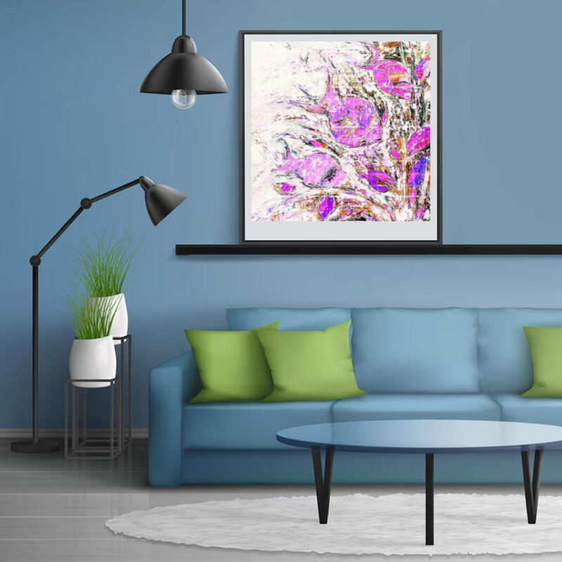 The Pink World- Sea Painting - image 3