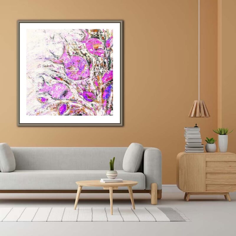 The Pink World- Sea Painting - image 4
